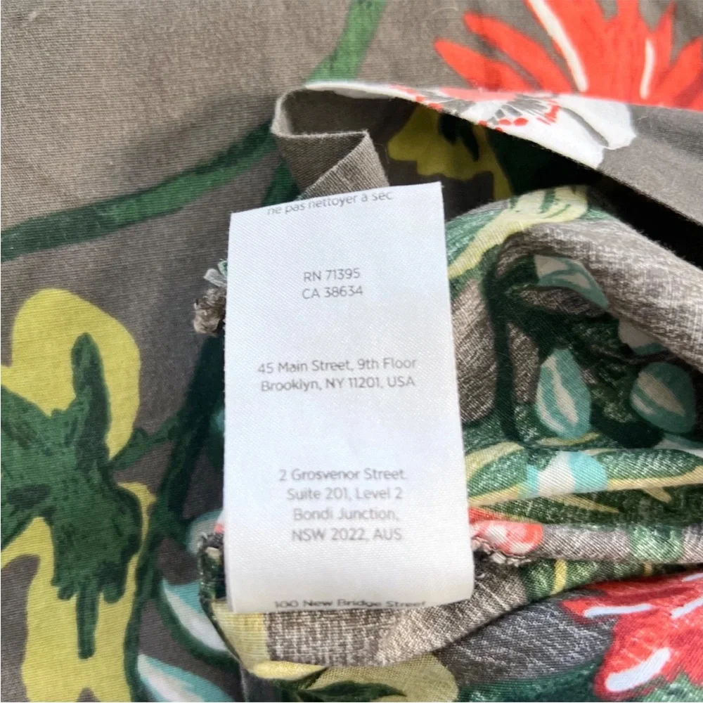 West Elm Garden Trellis Floral Duvet Cover KING Abstract Woodland Holiday Gray